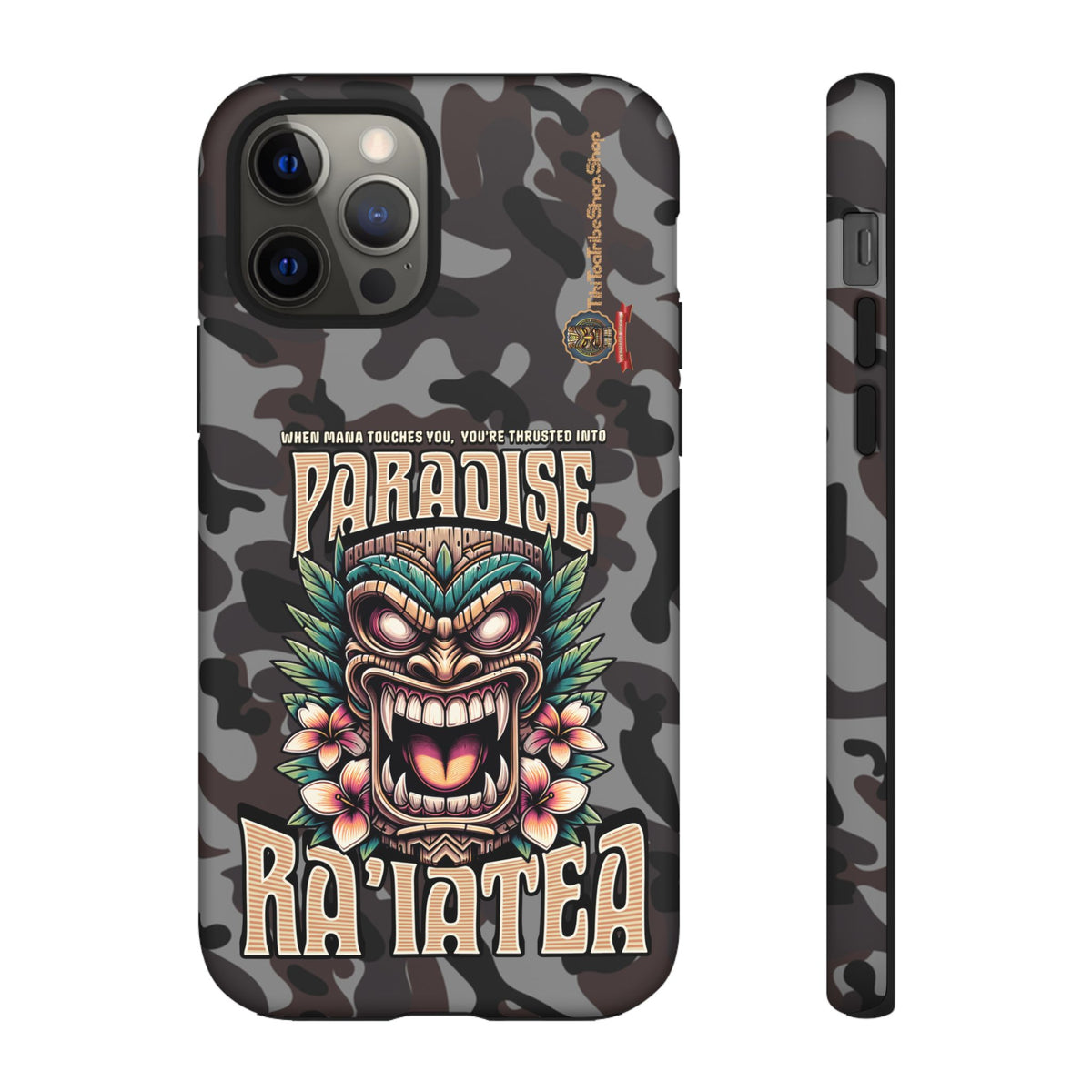 Ra’iatea – Coque Tiki Tribal de Protection Premium