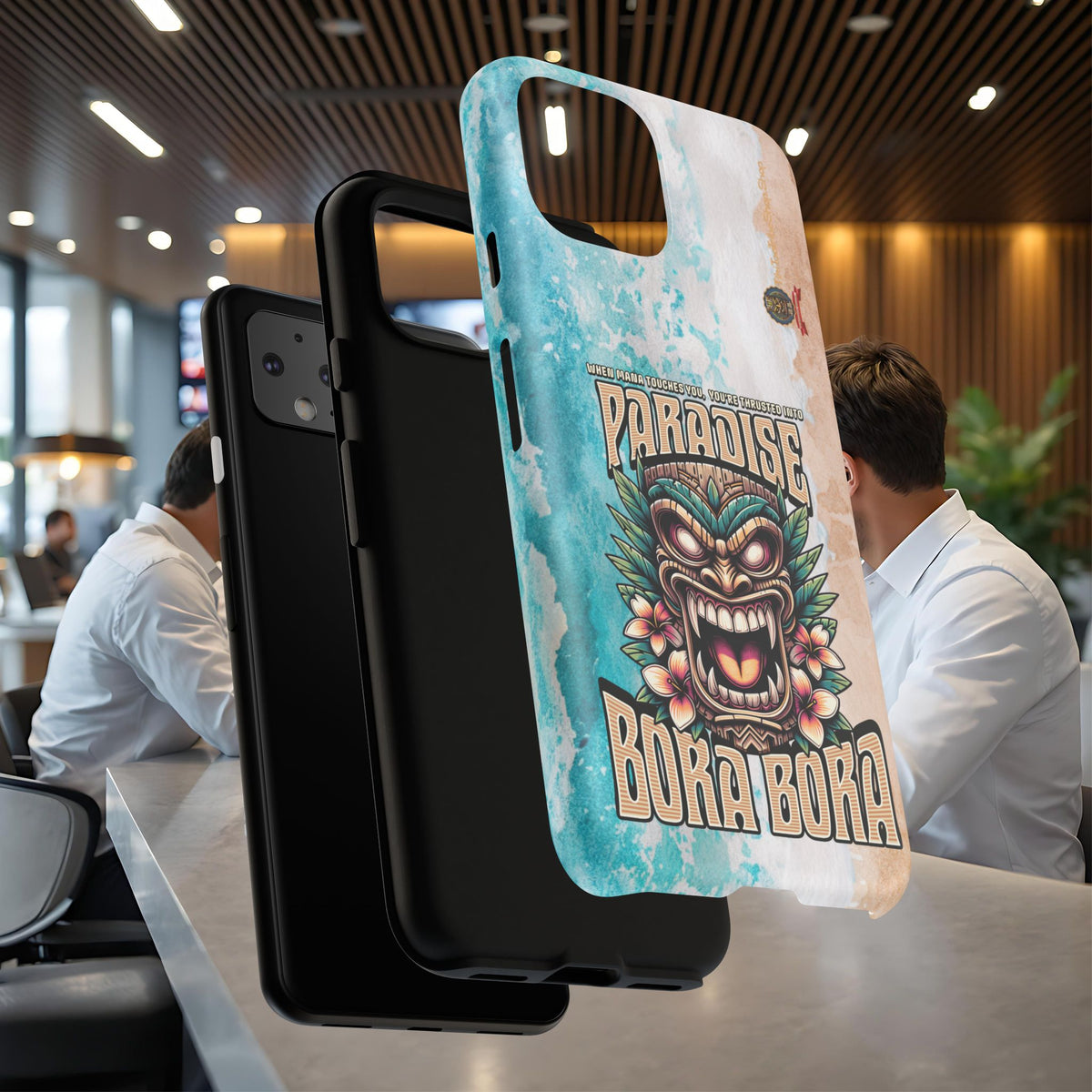 Bora Bora – Coque Antichoc Premium Tiki Élégance