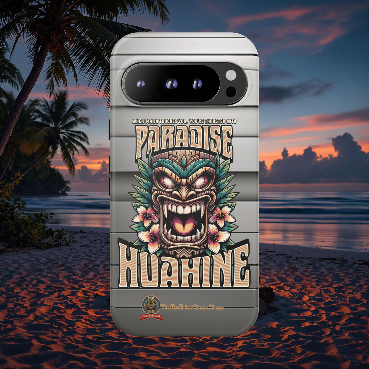 Huahine – Coque Antichoc Premium Tiki Fenua