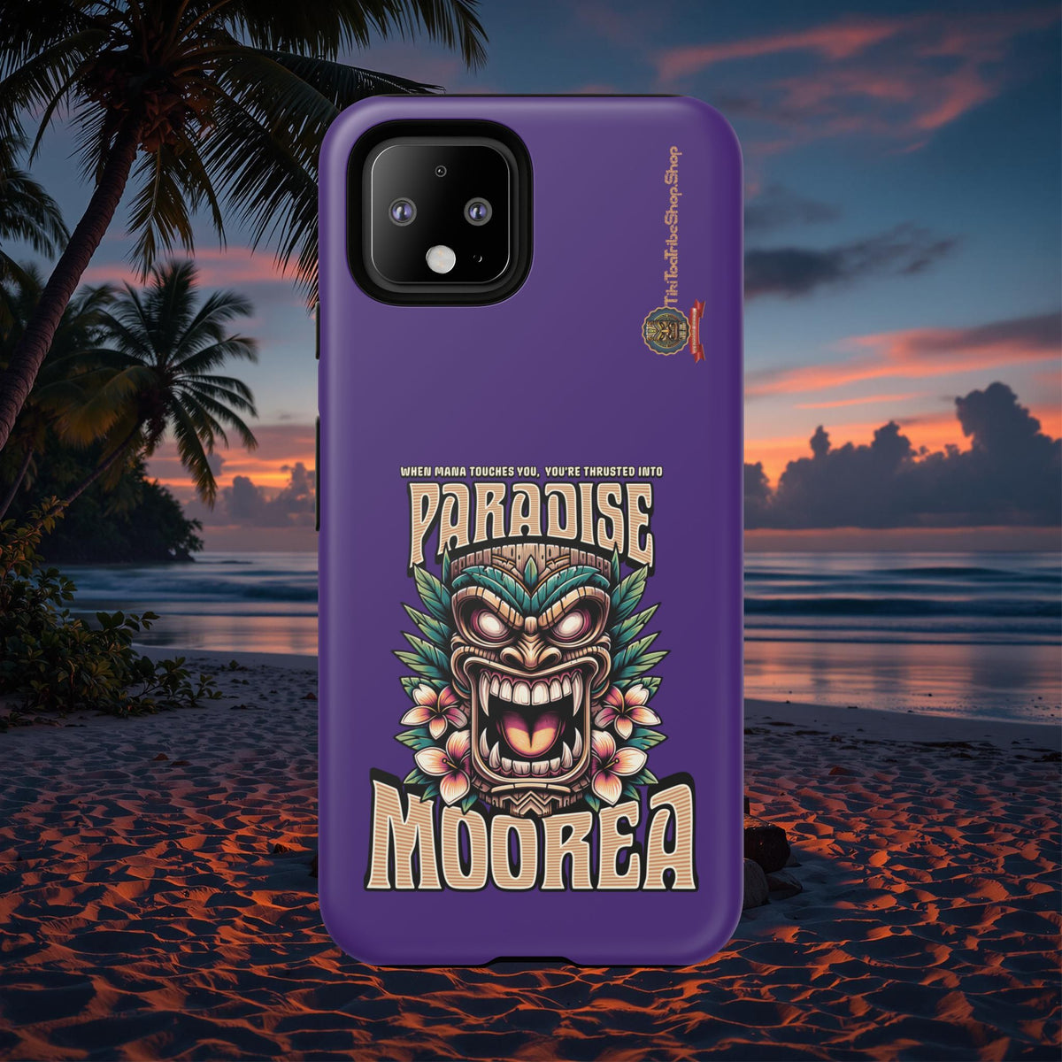 Moorea – Coque Antichoc Premium Tiki Fenua