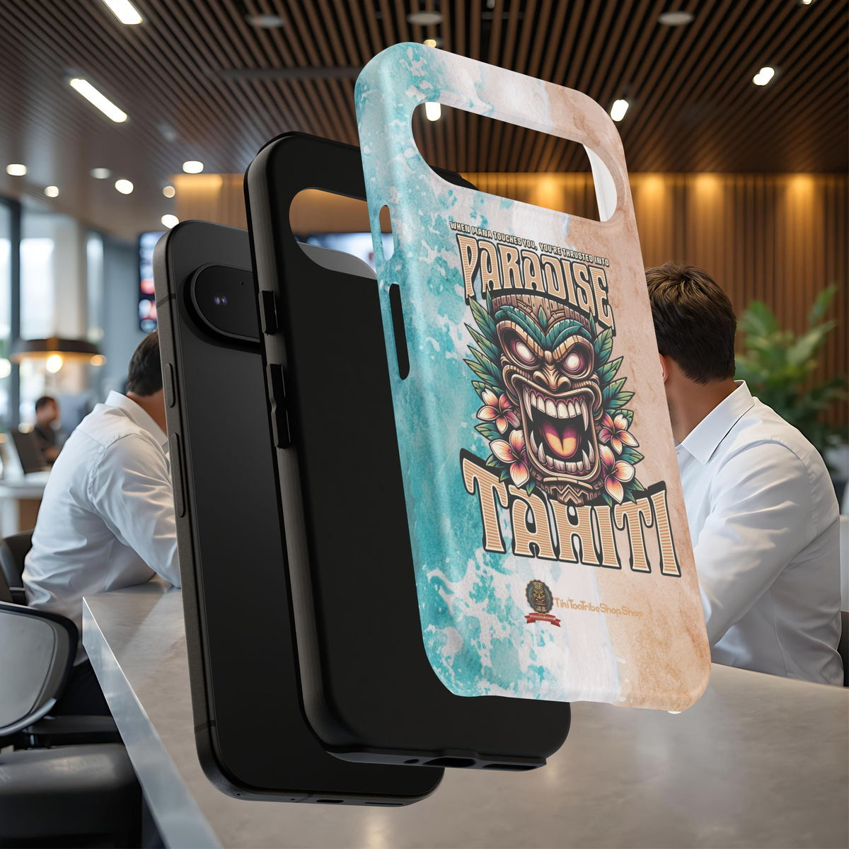 Tahiti – Coque Antichoc Premium Tiki Royal