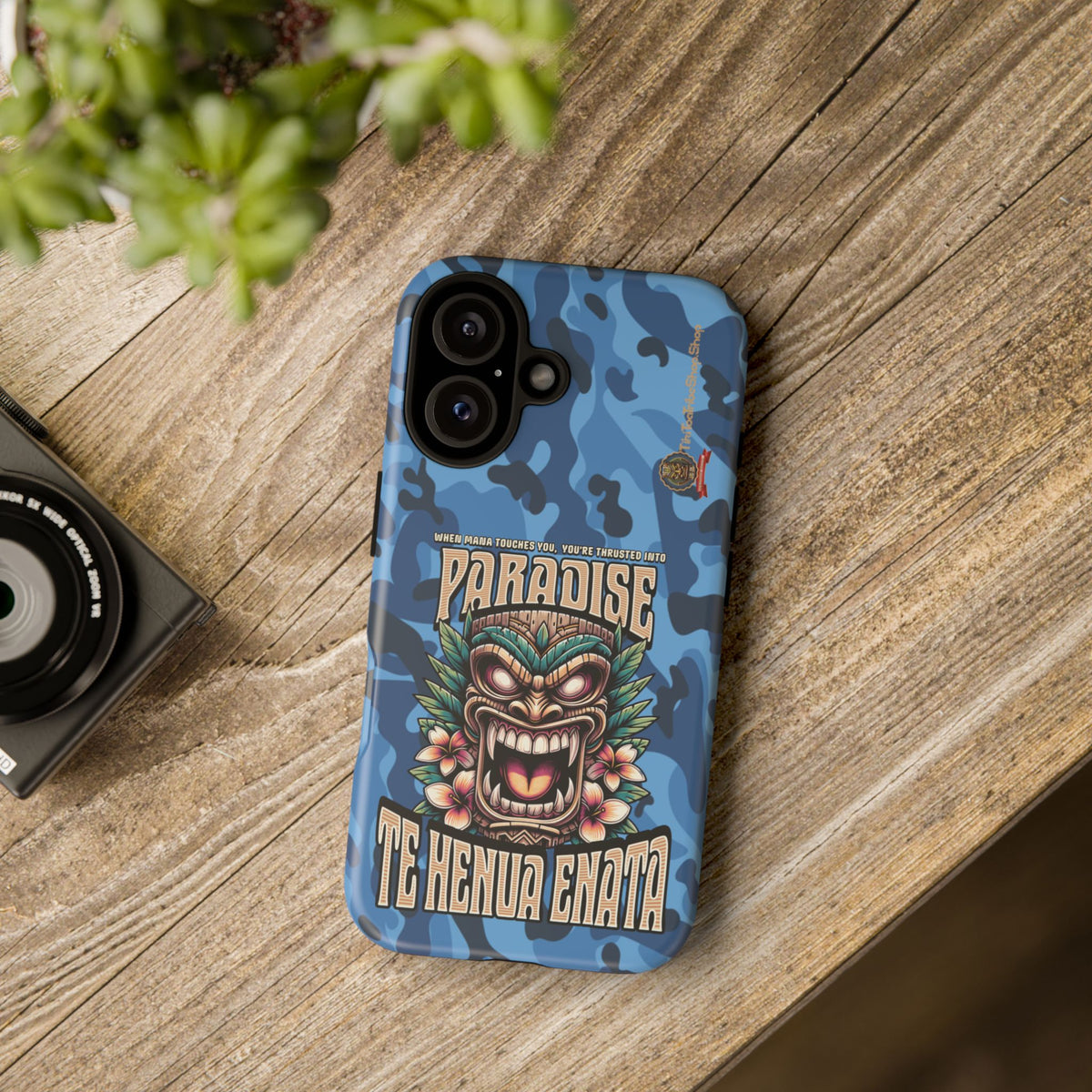 Te Henua Enata – Coque Antichoc Tiki Ancestral & Puissant