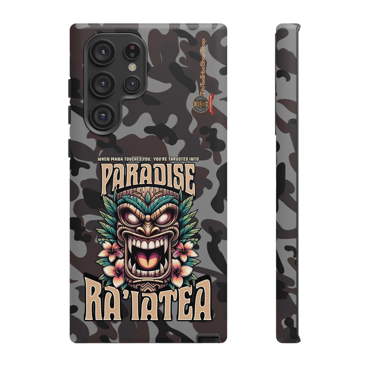 Ra’iatea – Coque Tiki Tribal de Protection Premium