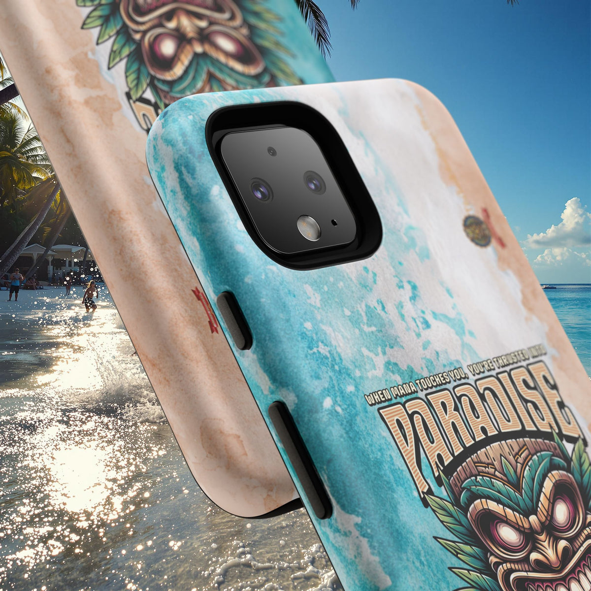 Moorea – Coque Antichoc Premium Tiki Fenua