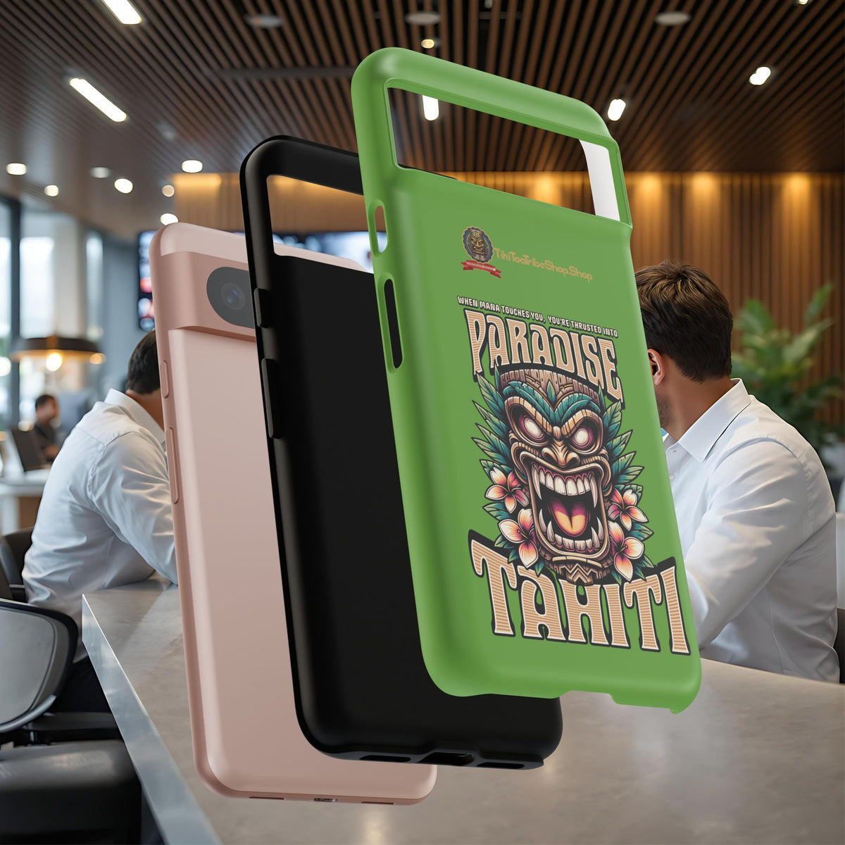 Tahiti – Coque Antichoc Premium Tiki Royal