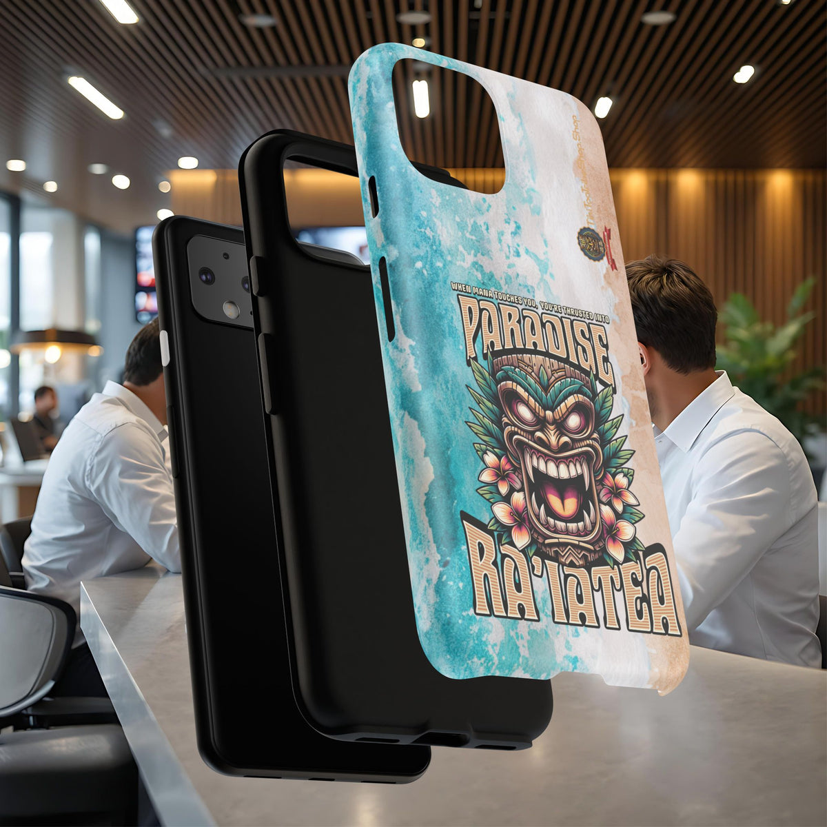 Ra’iatea – Coque Tiki Tribal de Protection Premium