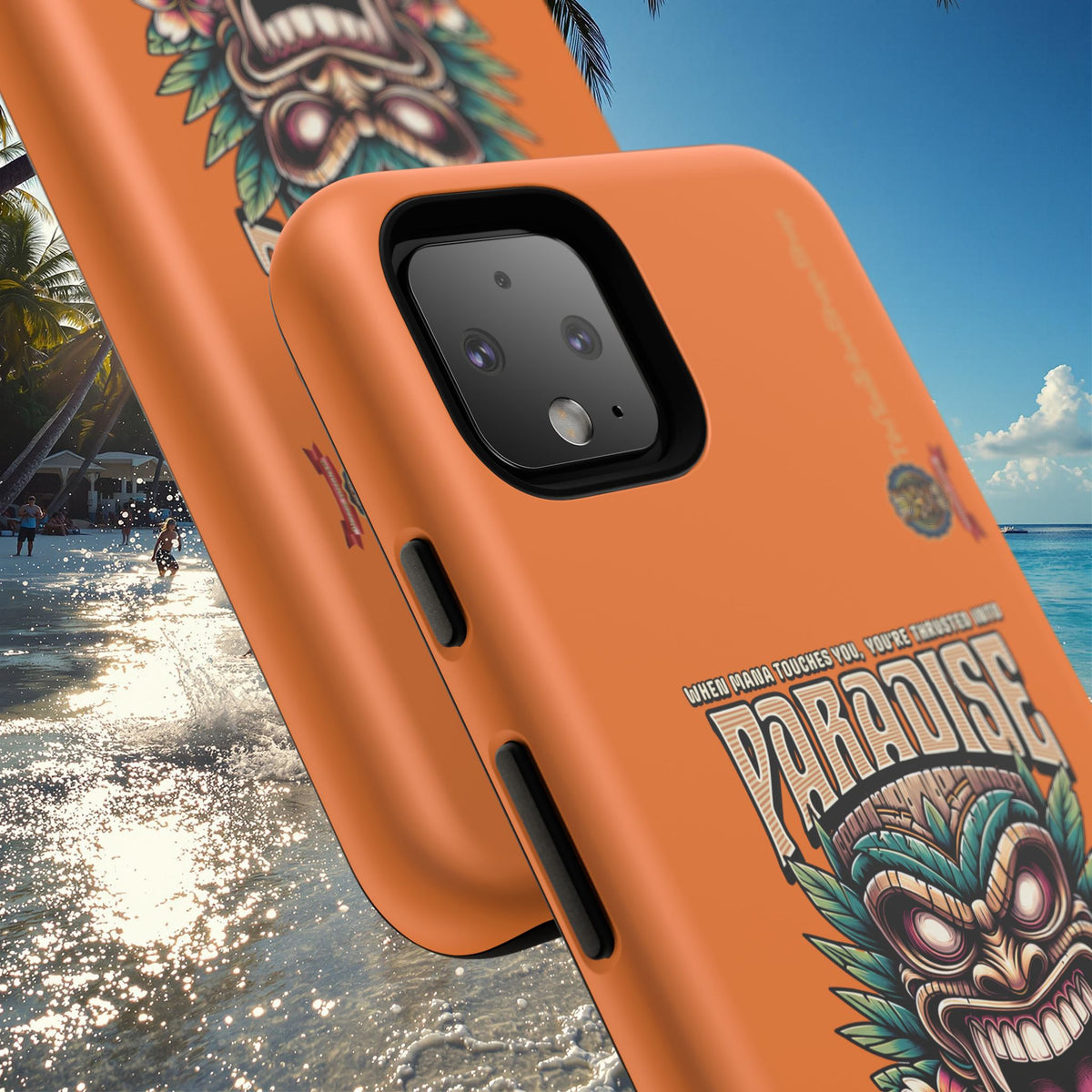 Tahiti – Coque Antichoc Premium Tiki Royal