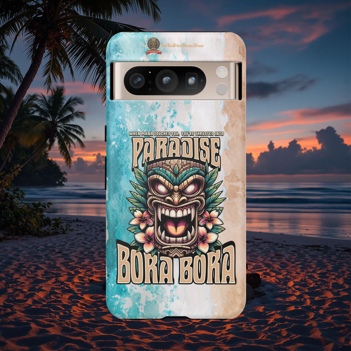 Bora Bora – Coque Antichoc Premium Tiki Élégance