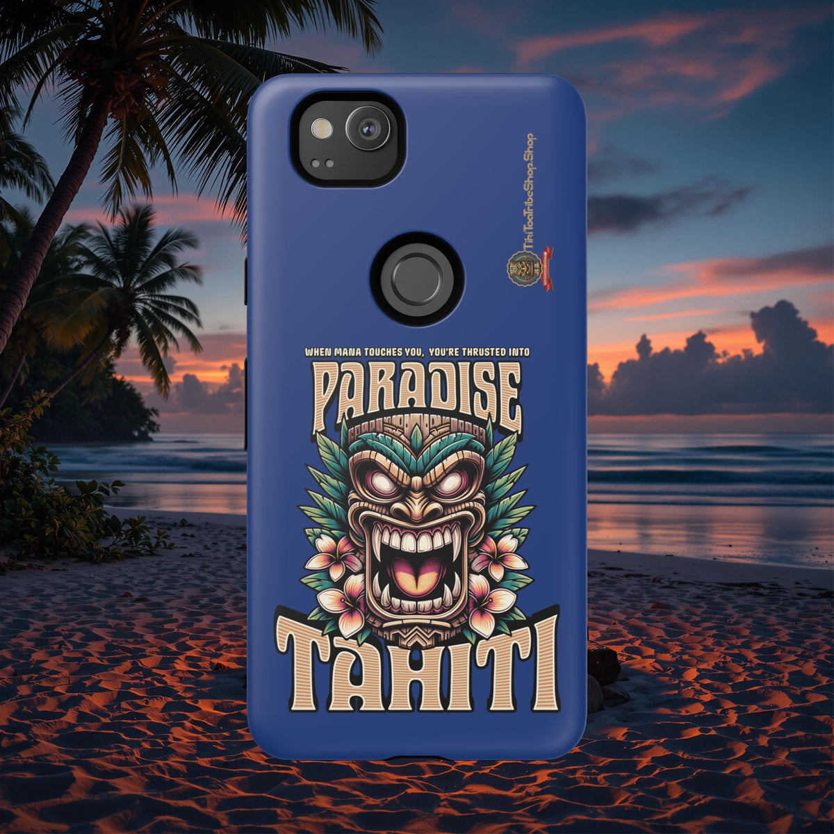 Tahiti – Coque Antichoc Premium Tiki Royal