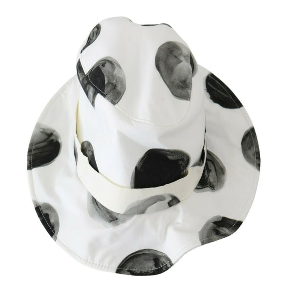 Dolce &amp; Gabbana Polka Dot Cotton Bucket Hat - White &amp; Black