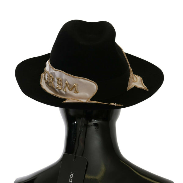 DOLCE & GABBANA - Chapeau panama à large bord