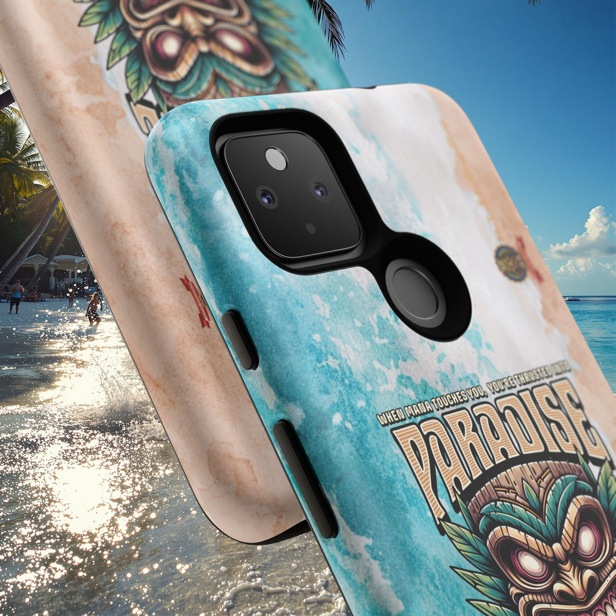 Bora Bora – Coque Antichoc Premium Tiki Élégance