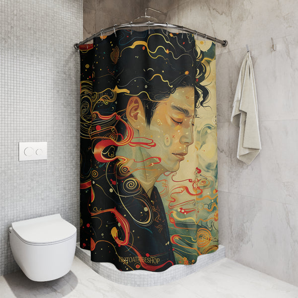 Rideau de Douche Tiki Toa