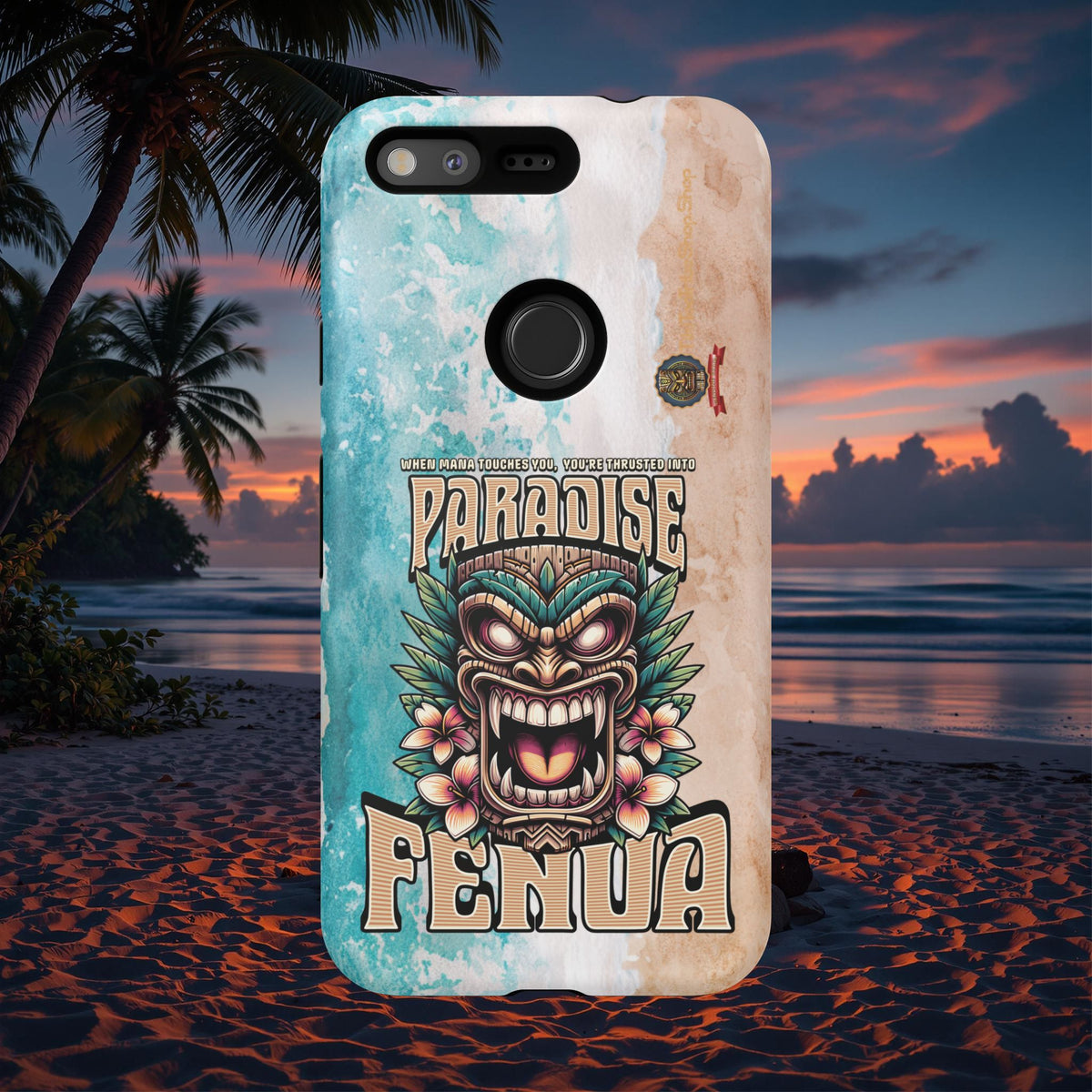 Fenua Guardian – Coque Antichoc Art Polynésien