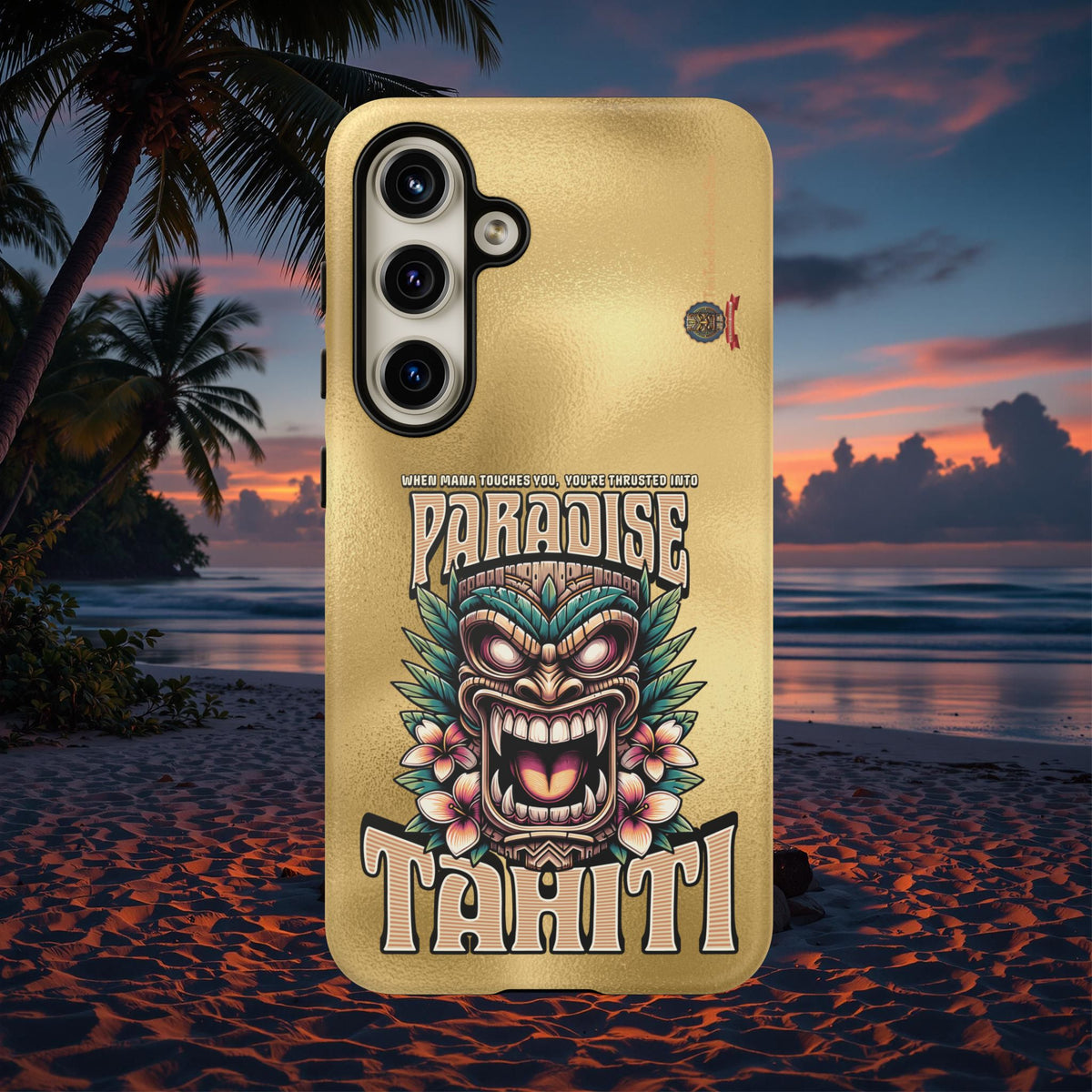 Tahiti – Coque Antichoc Premium Tiki Royal