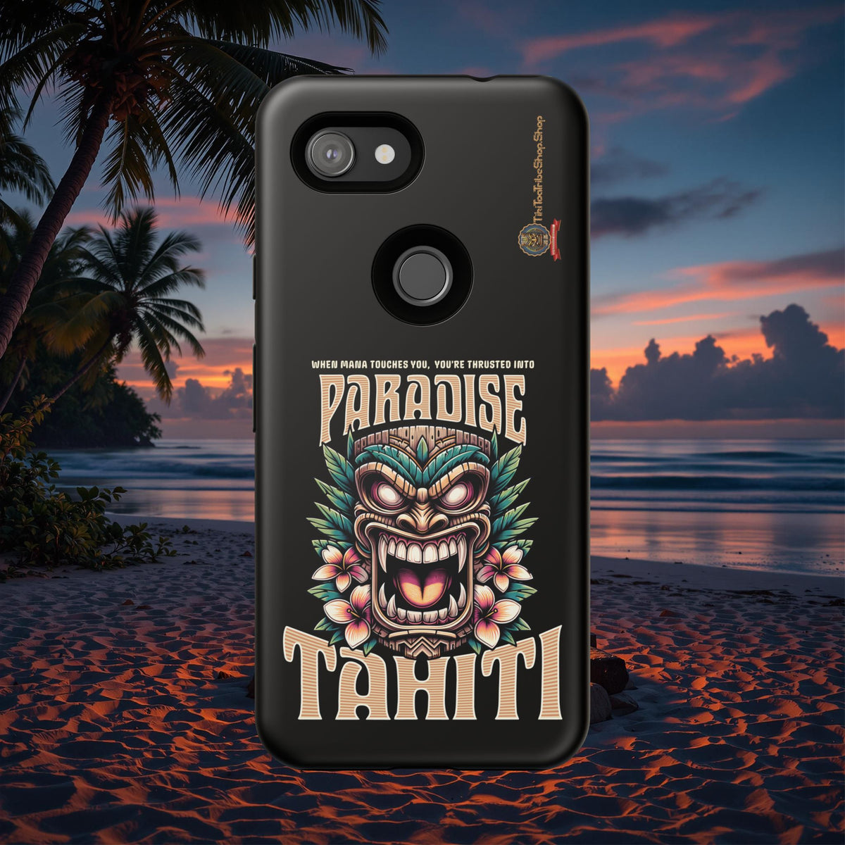 Tahiti – Coque Antichoc Premium Tiki Royal