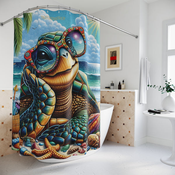 Rideau de Douche Tiki Toa