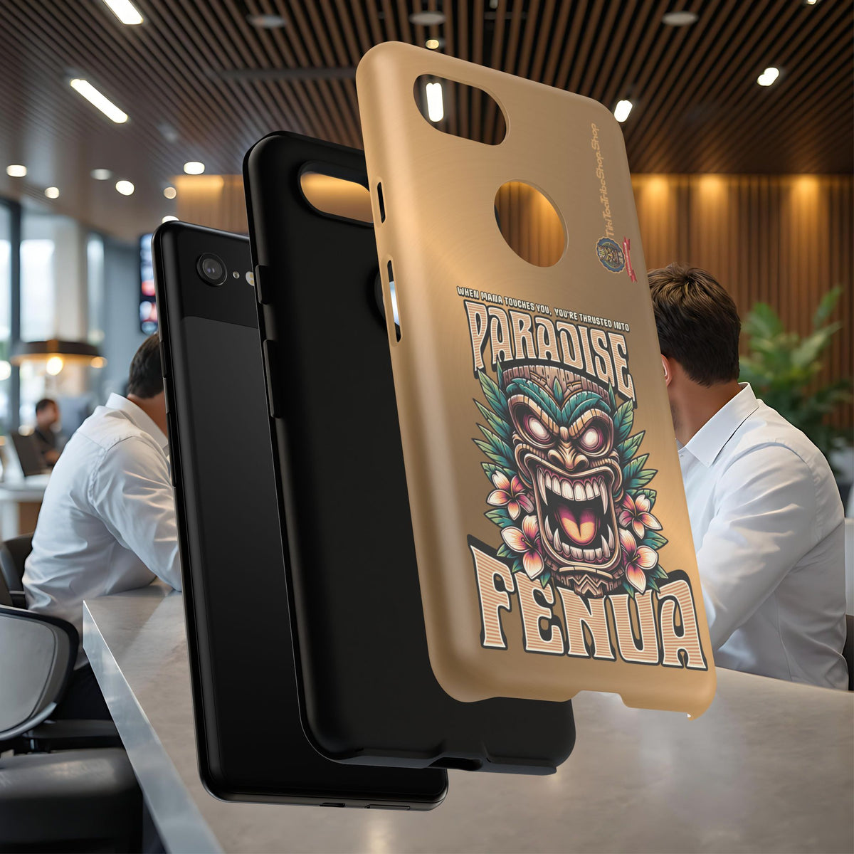 Fenua Guardian – Coque Antichoc Art Polynésien