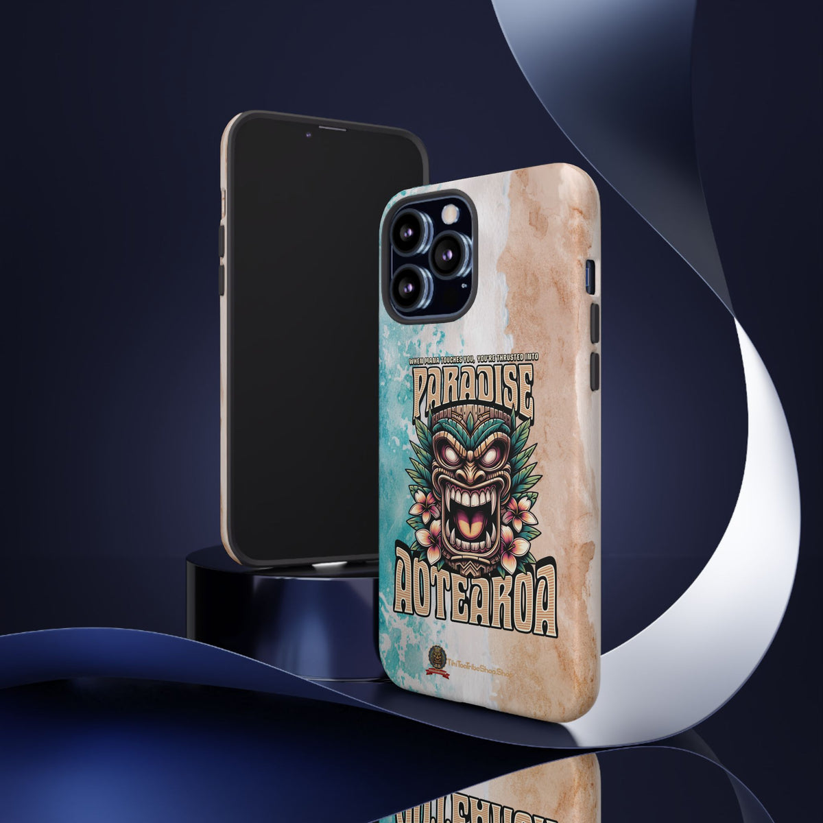 Aotearoa – Coque Antichoc Tiki Maori & Mana Ancestral