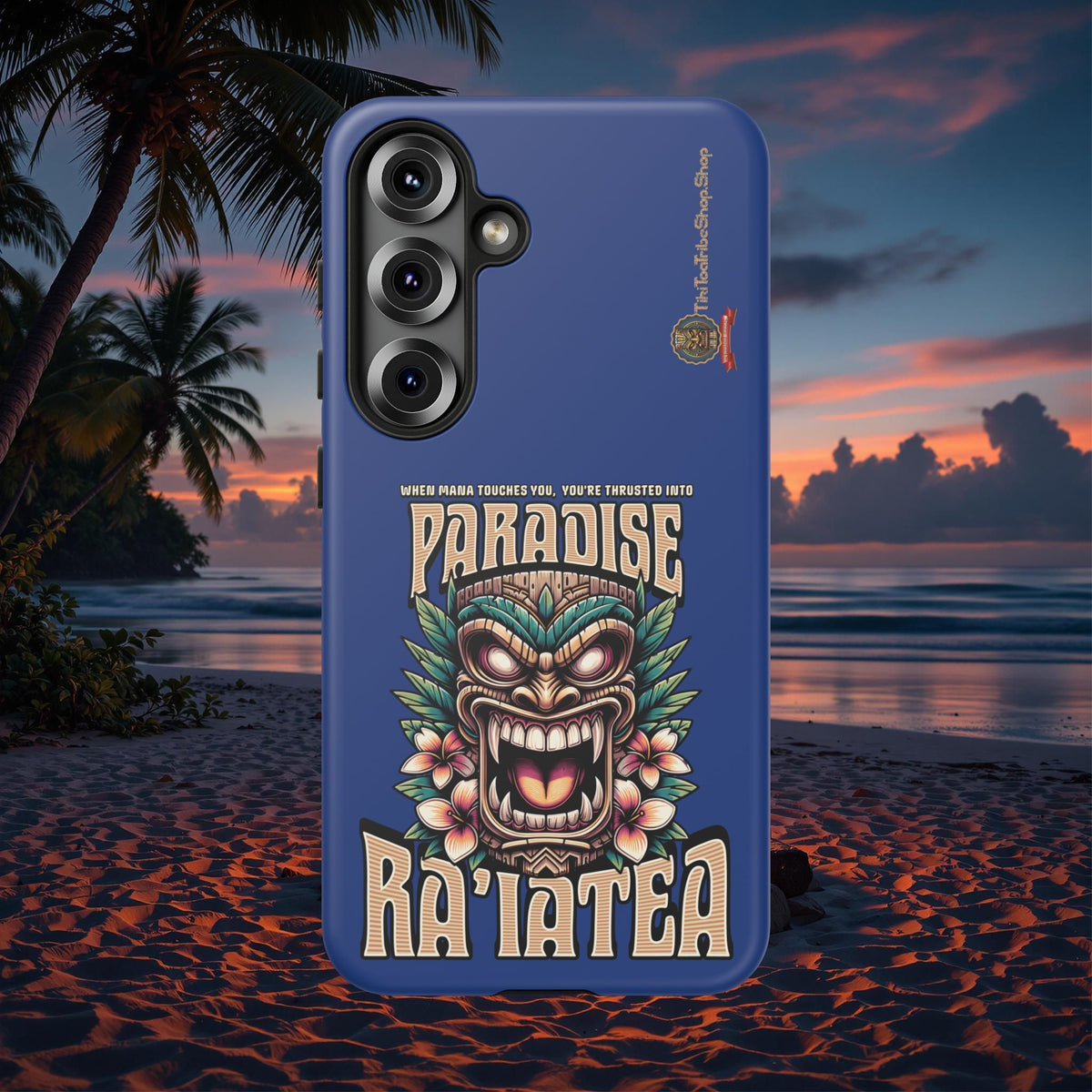 Ra’iatea – Coque Tiki Tribal de Protection Premium