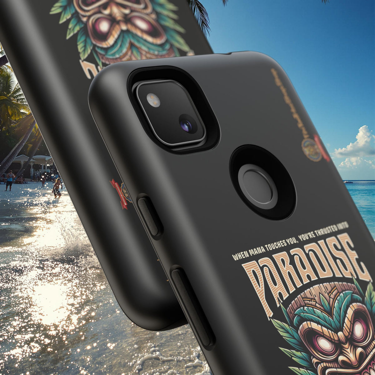 Bora Bora – Premium Tiki Elegance Shockproof Case