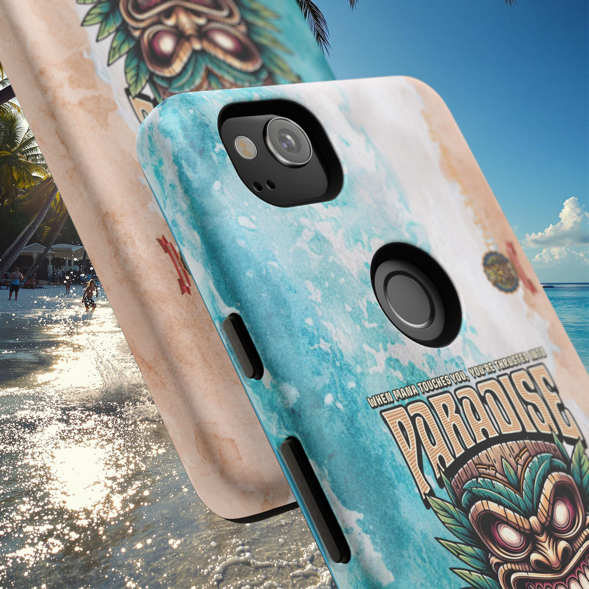 Ra’iatea – Coque Tiki Tribal de Protection Premium