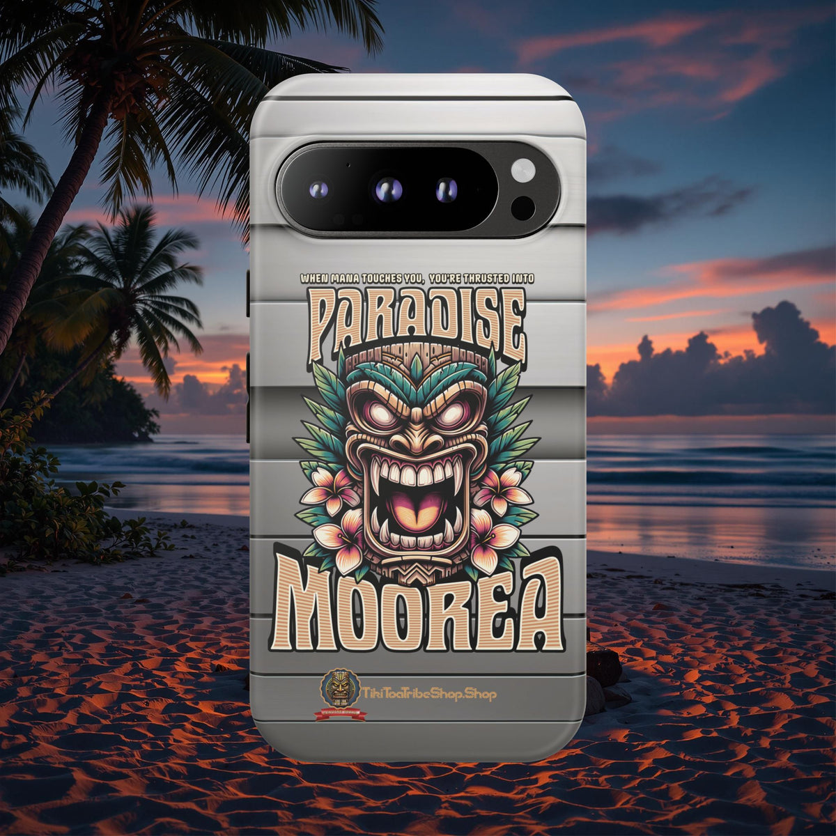 Moorea – Coque Antichoc Premium Tiki Fenua