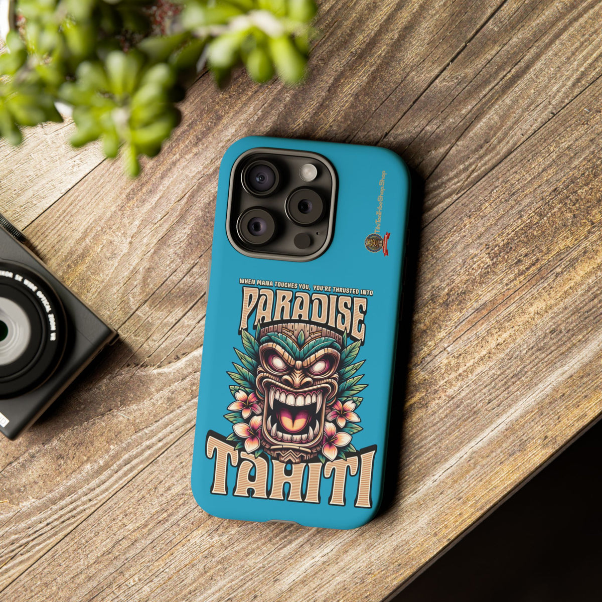 Tahiti – Coque Antichoc Premium Tiki Royal