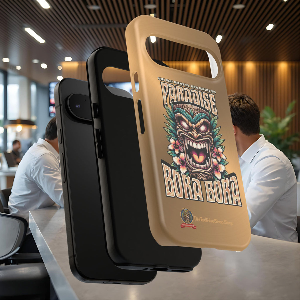 Bora Bora – Coque Antichoc Premium Tiki Élégance