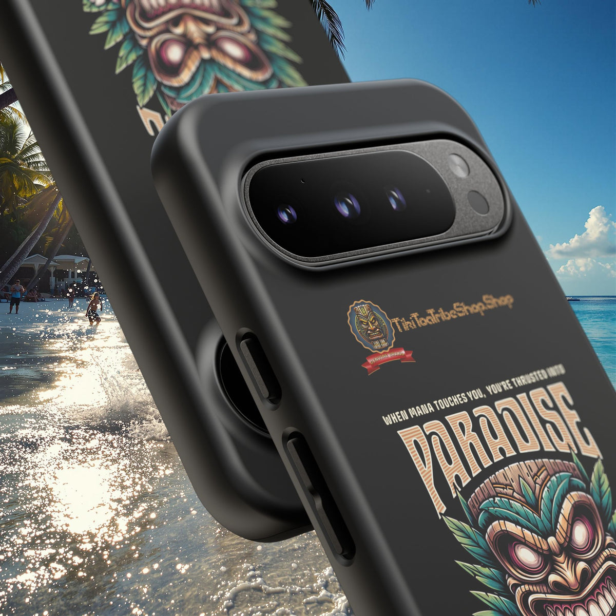 Tahiti – Coque Antichoc Premium Tiki Royal