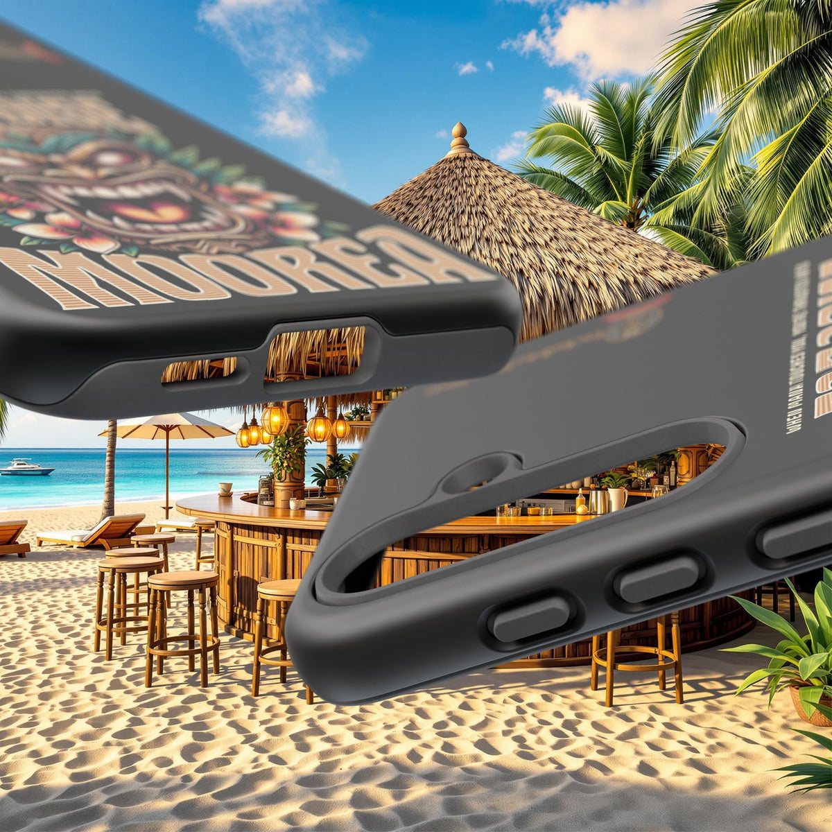 Moorea – Coque Antichoc Premium Tiki Fenua