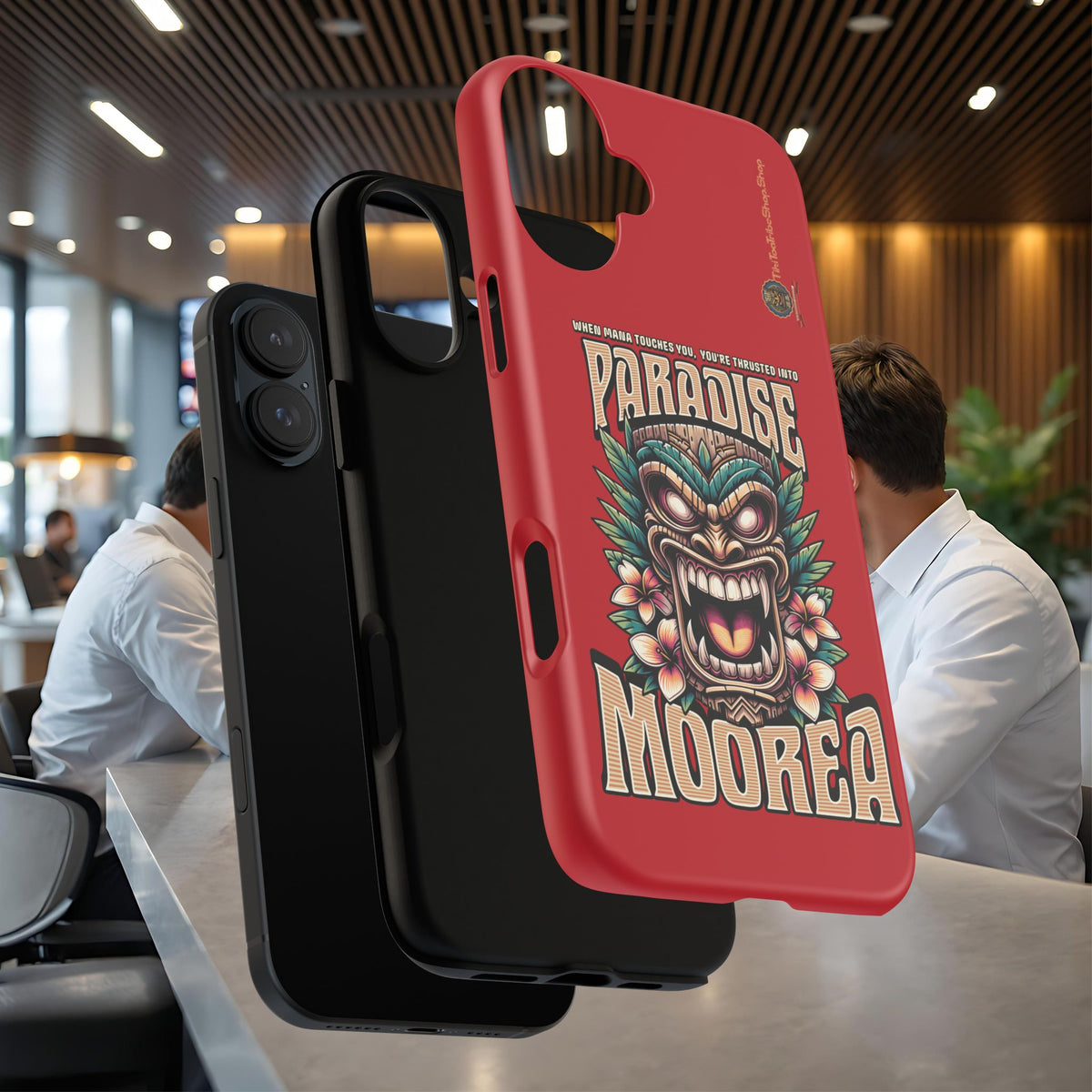 Moorea – Coque Antichoc Premium Tiki Fenua