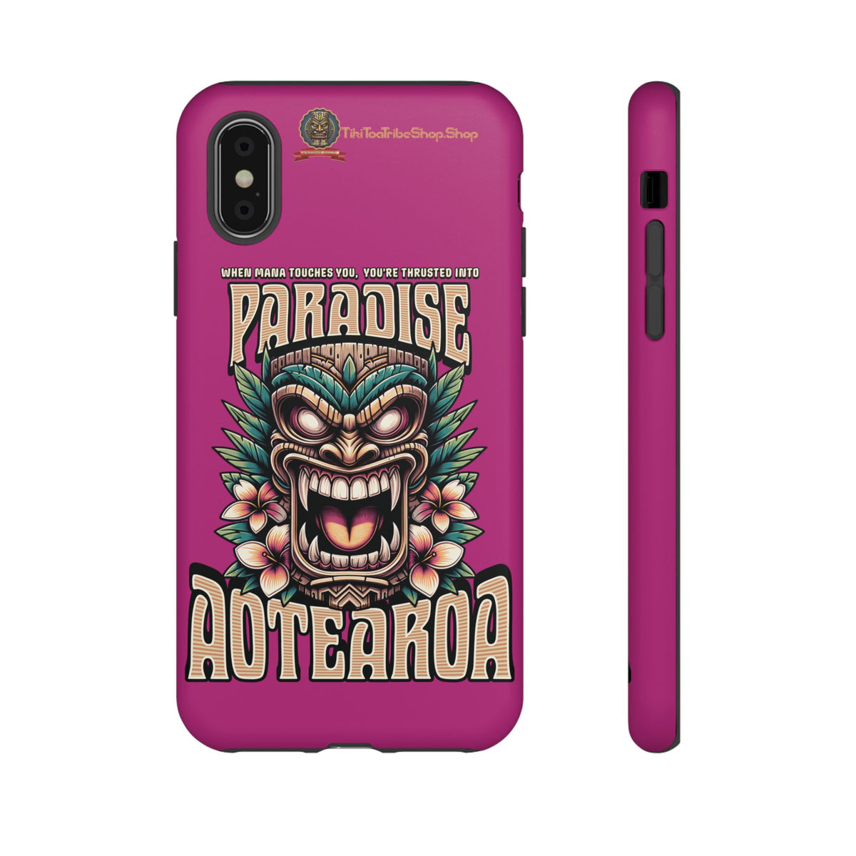 Aotearoa – Coque Antichoc Tiki Maori & Mana Ancestral