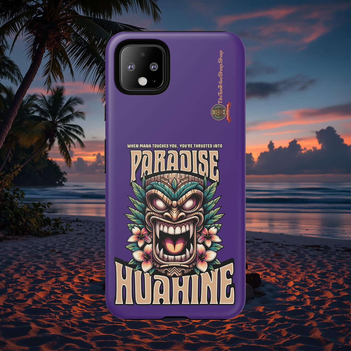 Huahine – Coque Antichoc Premium Tiki Fenua