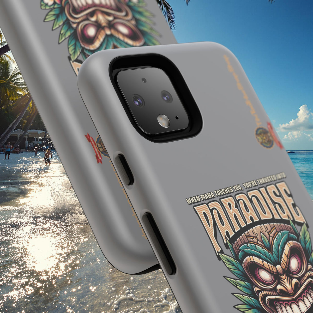 Tahiti – Coque Antichoc Premium Tiki Royal