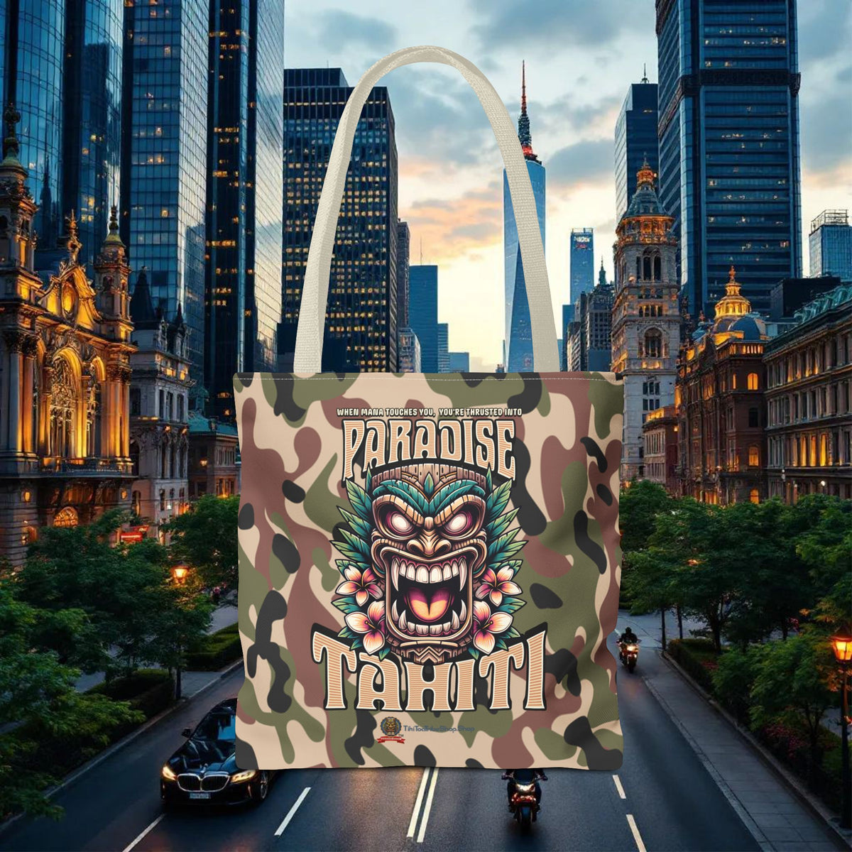 Tote Bag - 'Paradise Tahiti'