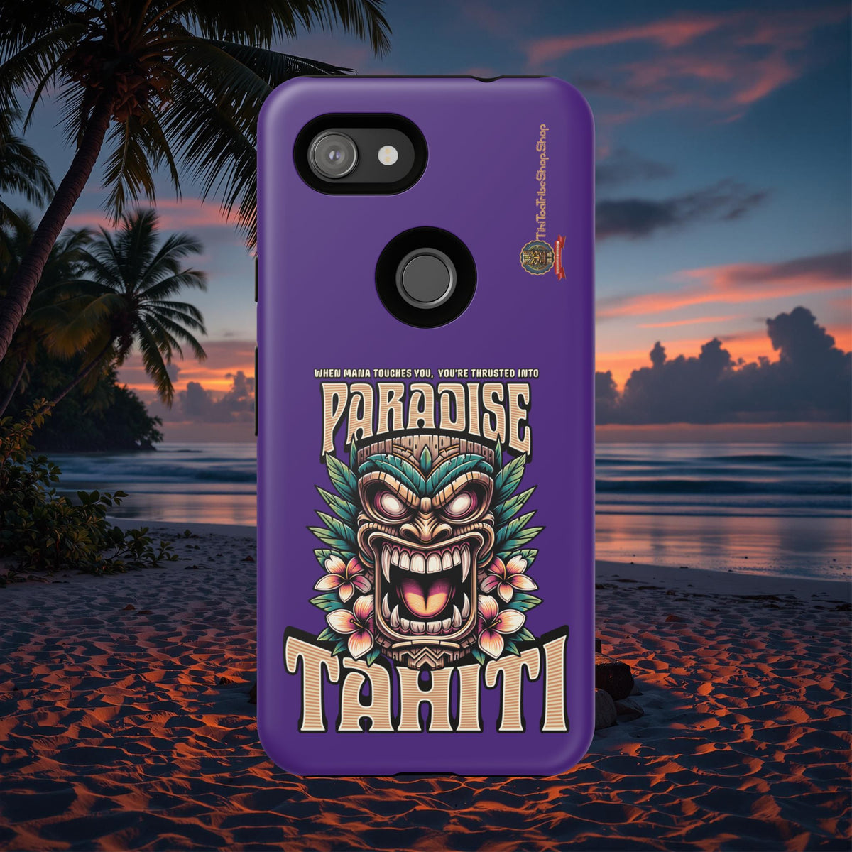 Tahiti – Coque Antichoc Premium Tiki Royal