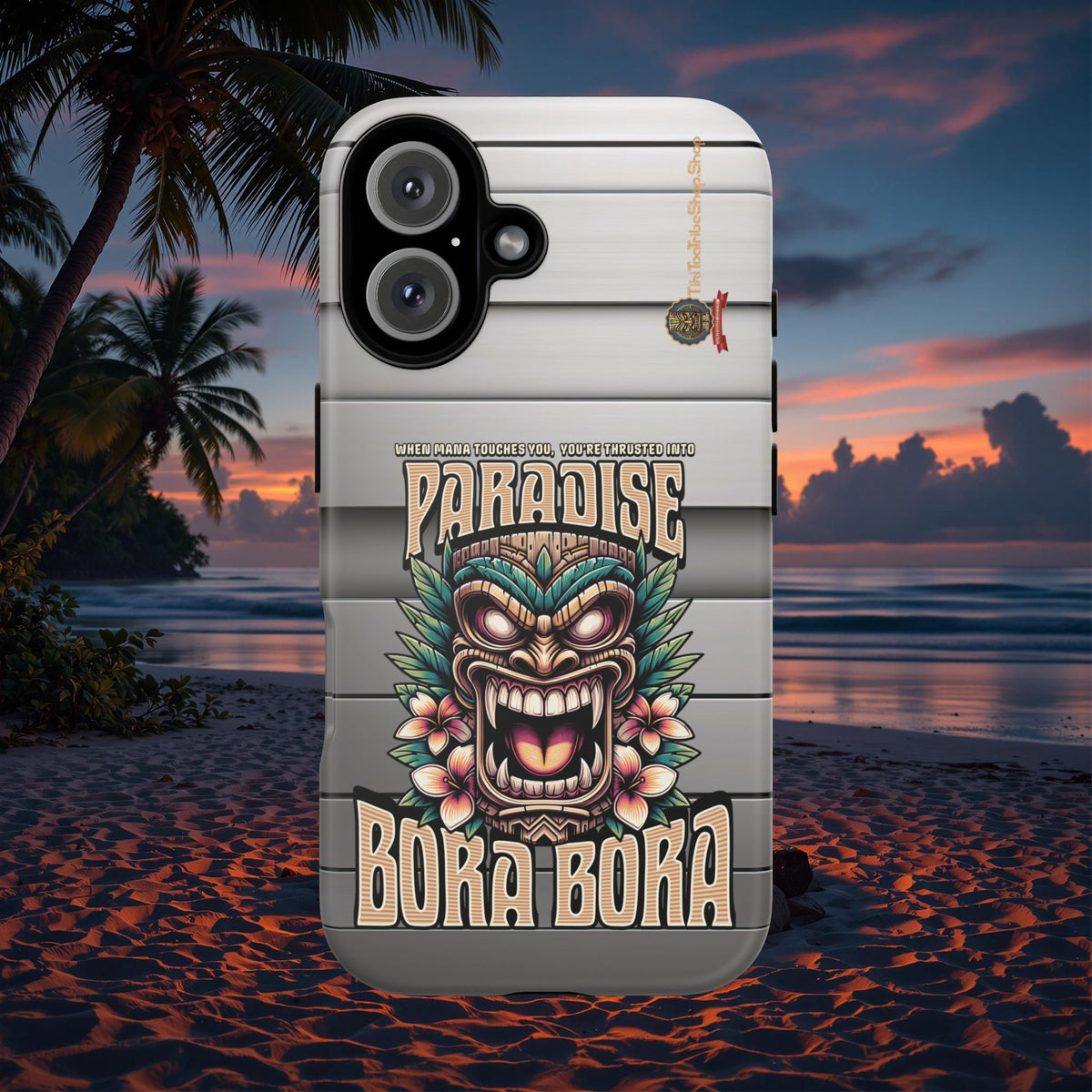 Bora Bora – Coque Antichoc Premium Tiki Élégance