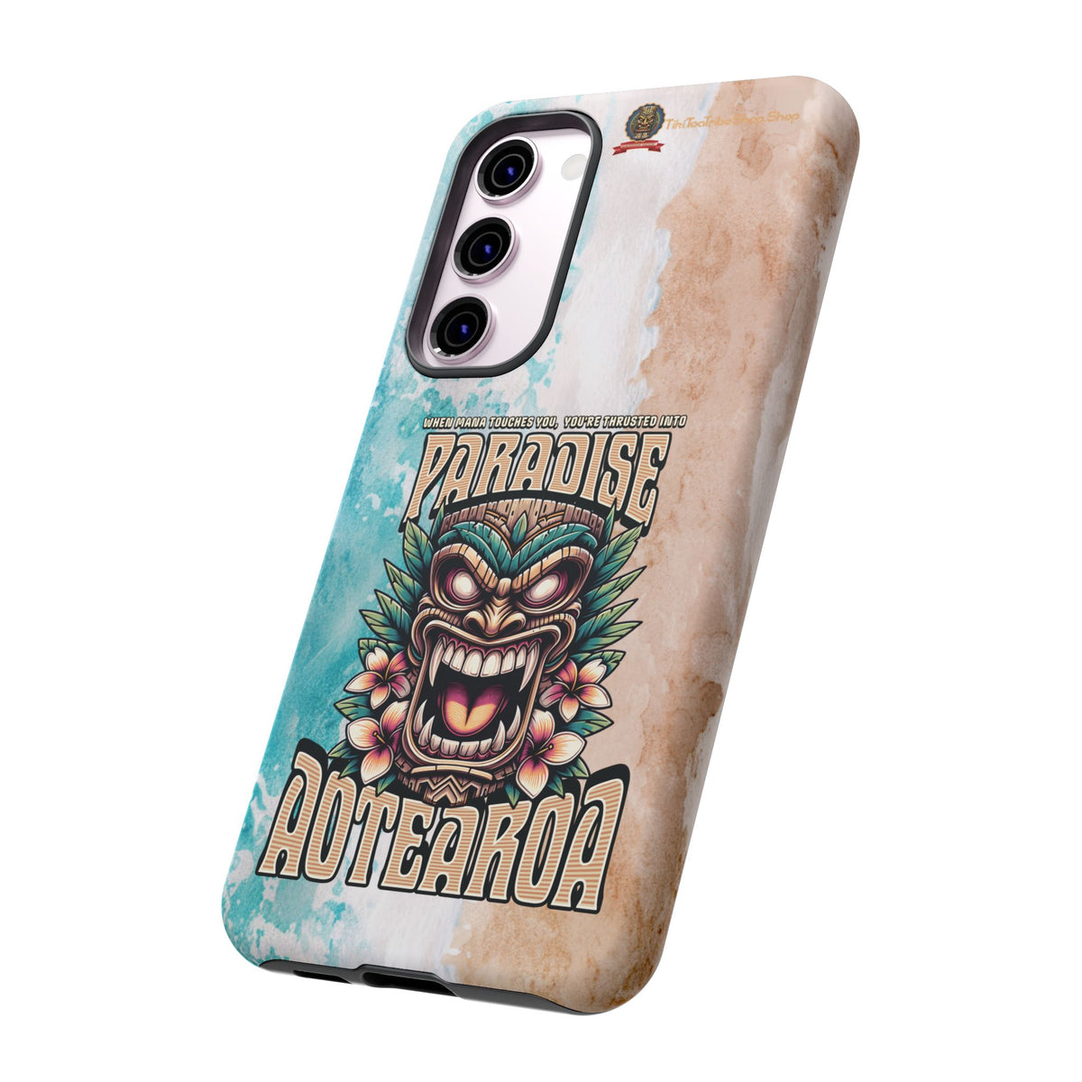 Aotearoa – Coque Antichoc Tiki Maori & Mana Ancestral