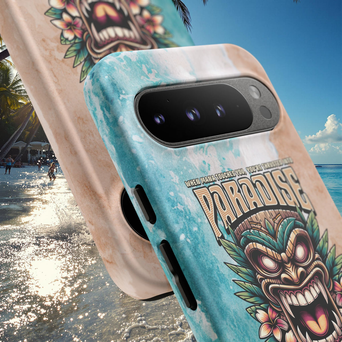 Fenua Guardian – Coque Antichoc Art Polynésien