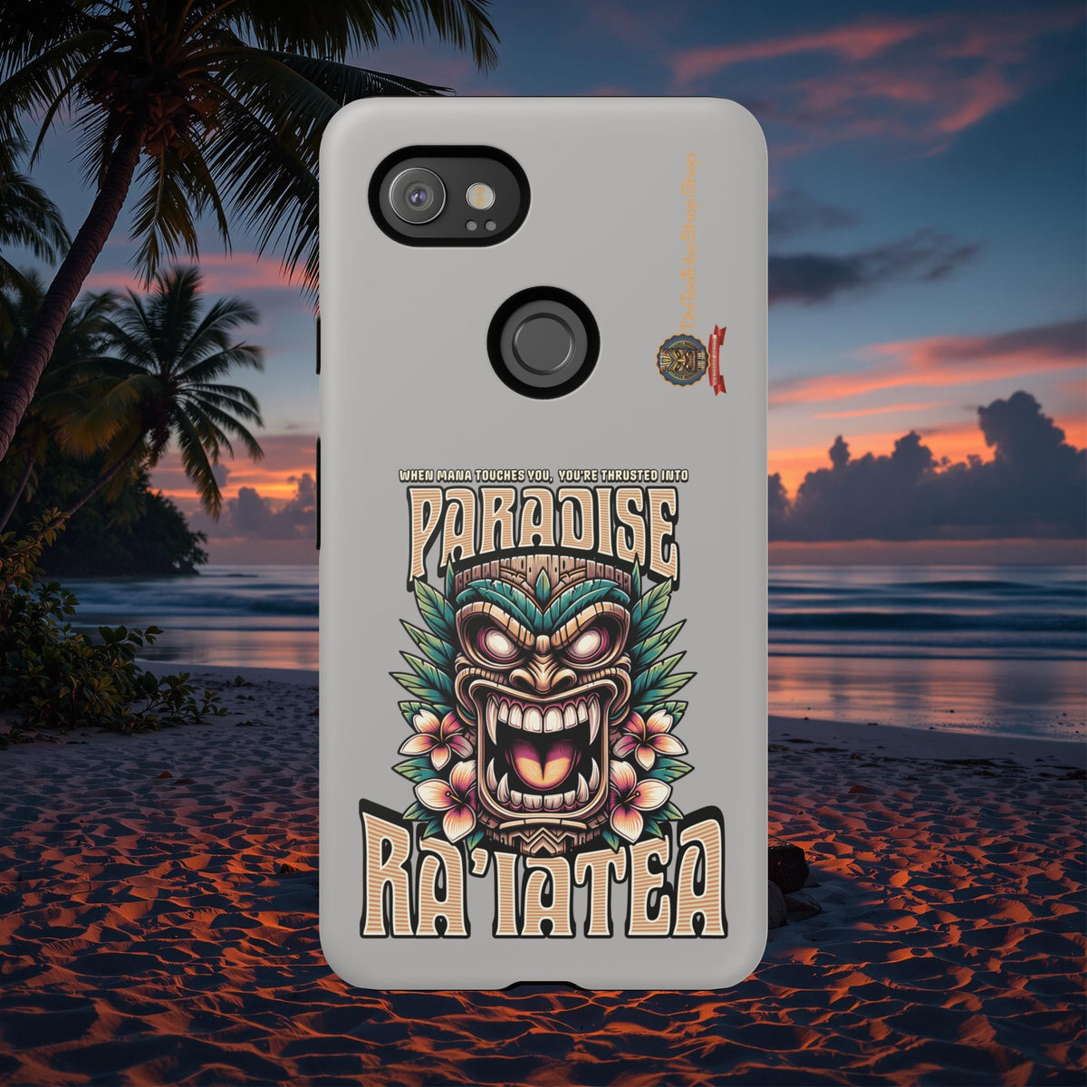 Ra’iatea – Coque Tiki Tribal de Protection Premium