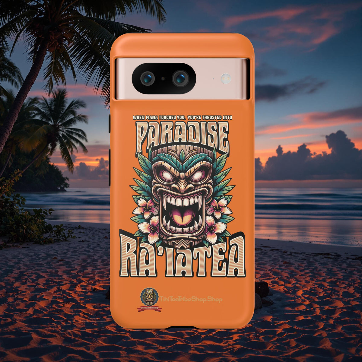 Ra’iatea – Coque Tiki Tribal de Protection Premium