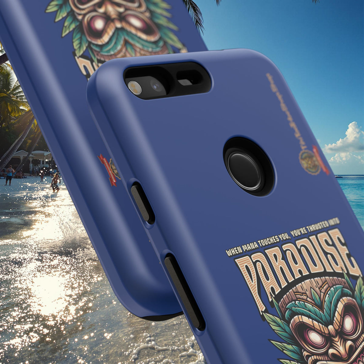 Bora Bora – Coque Antichoc Premium Tiki Élégance