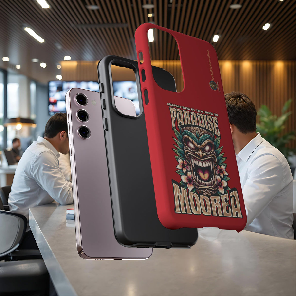 Moorea – Coque Antichoc Premium Tiki Fenua