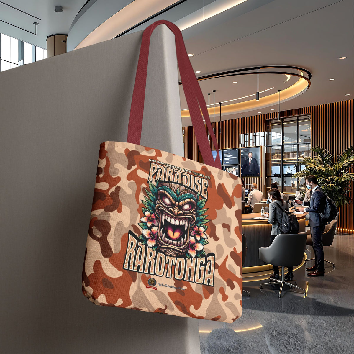 Tote Bag - 'Paradise Rarotonga'