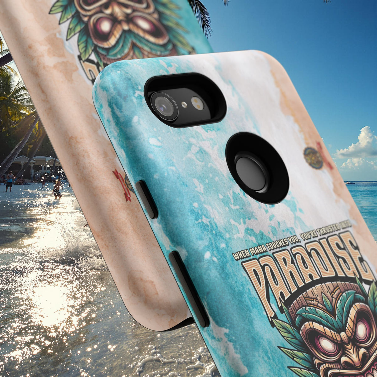 Bora Bora – Coque Antichoc Premium Tiki Élégance