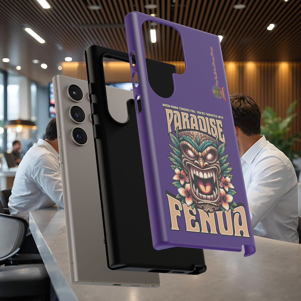 Fenua Guardian – Coque Antichoc Art Polynésien