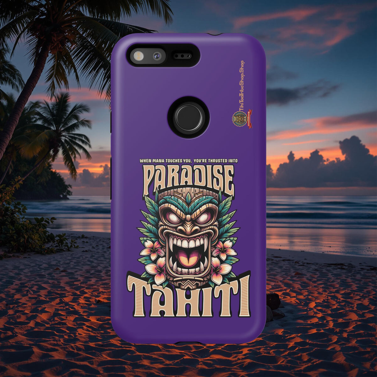 Tahiti – Coque Antichoc Premium Tiki Royal