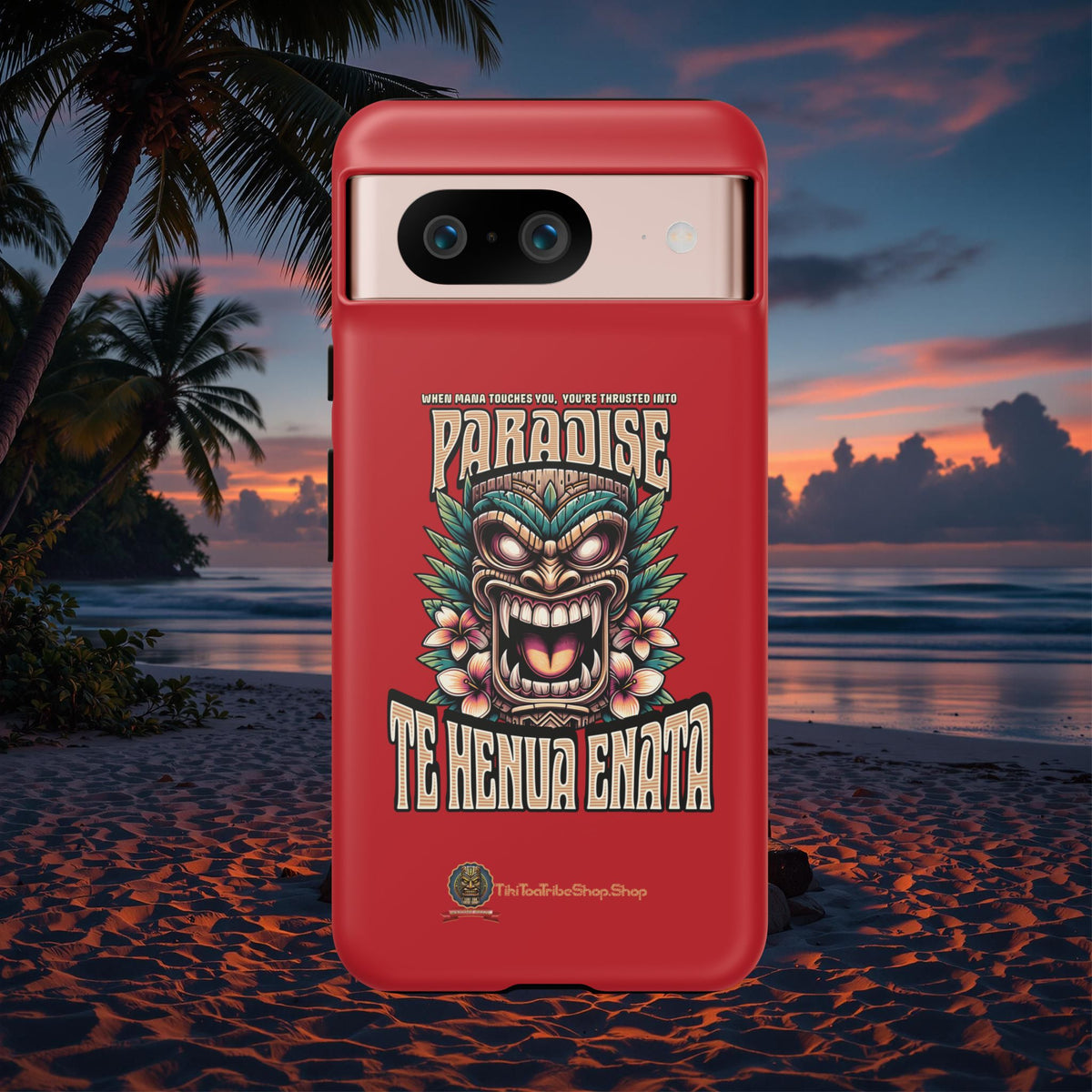 Te Henua Enata – Coque Antichoc Tiki Ancestral & Puissant