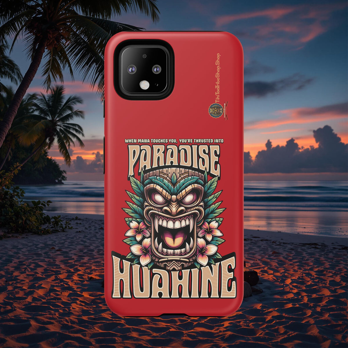 Huahine – Coque Antichoc Premium Tiki Fenua